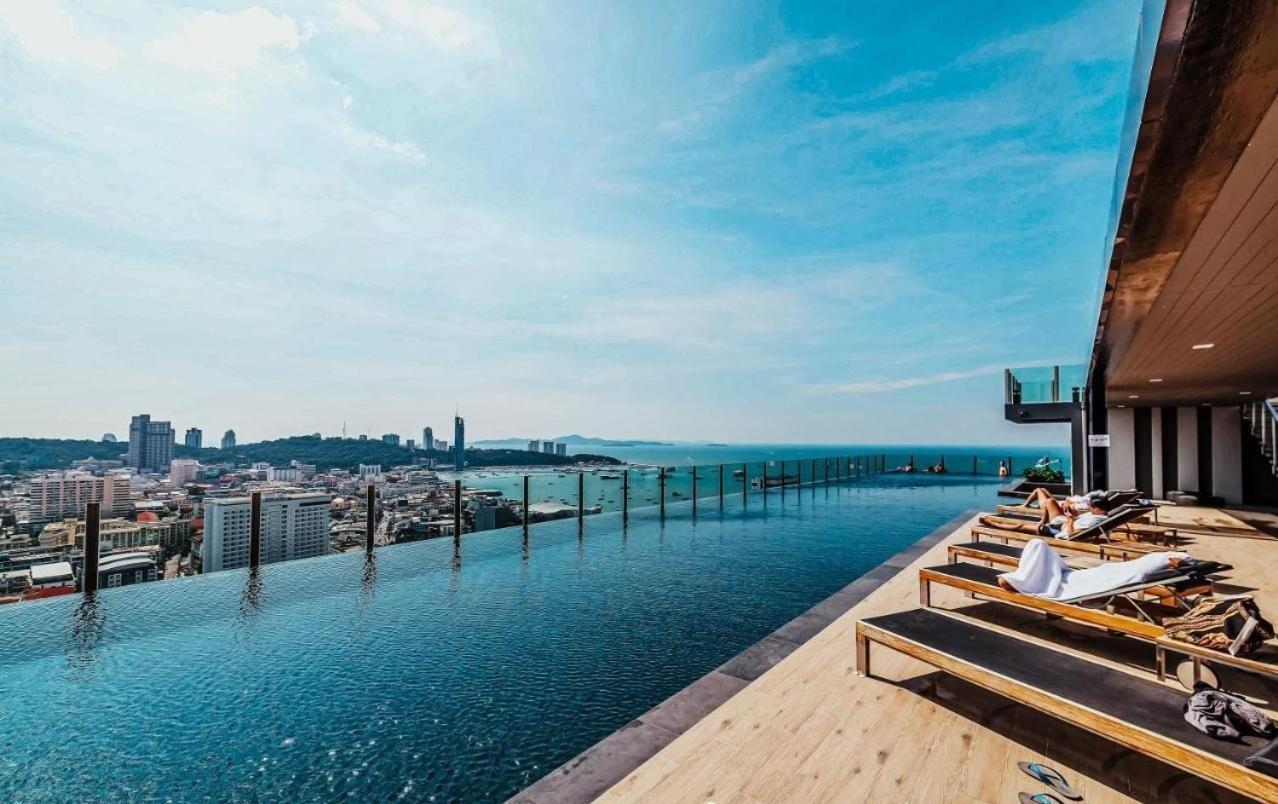 Central Pattaya - Infinity Pool Condo Pattaya View Exterior foto